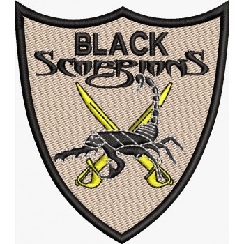 ECUSON / EMBLEMA EMBLEMA BLACK SCORPIONS